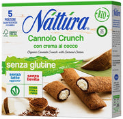 Nattura cannolo crunch con crema al cocco bio 5 pezzi da 25 g