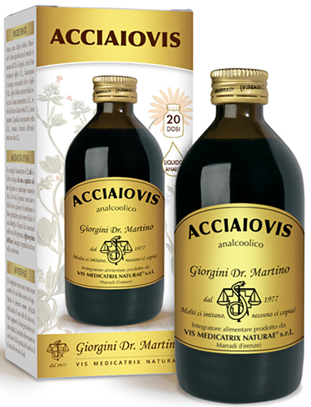 Acciaiovis 200 ml liquido analcolico