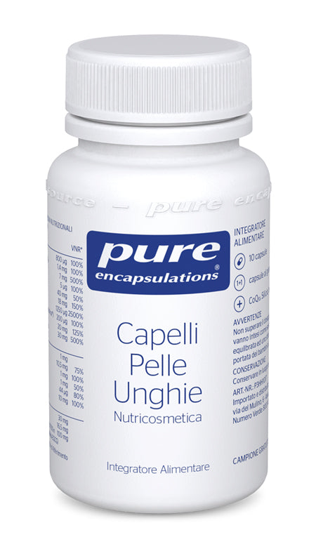 Pure encapsulations capelli pelle unghie 30 capsule