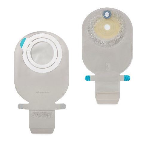 Sensura mio flex sistema 2 pezzi con aggancio adesivo sacca ileostomia trasparente 50mm da 550 ml 30 pezzi