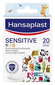 Cerotto hansaplast sensitive kids 20 pezzi assortiti