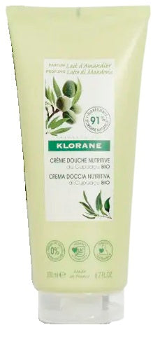 Klorane crema doccia latte di mandorla 200 ml