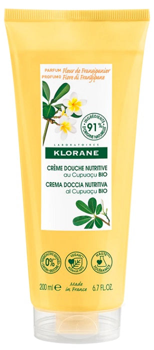 Klorane crema doccia fiore di frangipane 200 ml