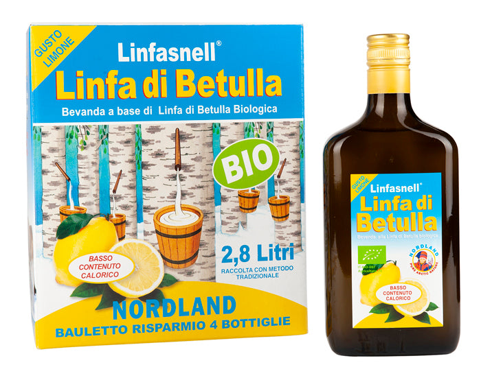 Linfasnell linfa betulla limone 4x700 ml