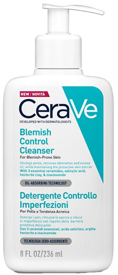 Cerave acne purifying foam gel cleanser 236 ml