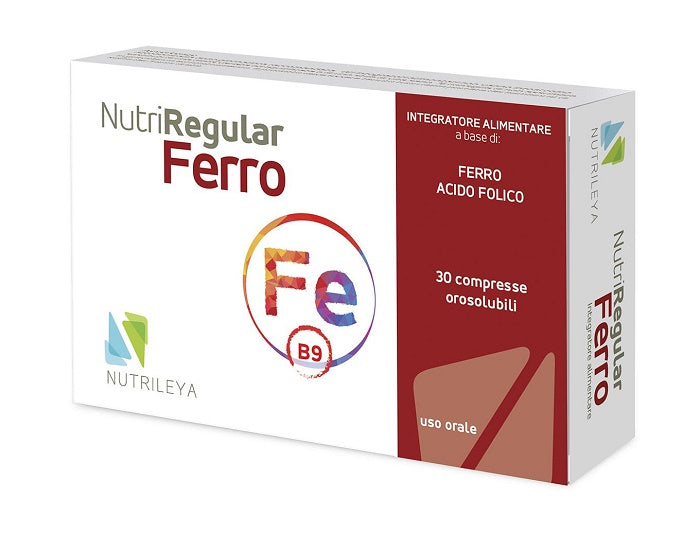 Nutriregular ferro 30 compresse orosolubili