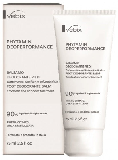 Vebix phytamin e deo performance balsamo piedi 24h-75ml