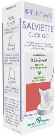 Gse intimo salviette click go 10 pezzi