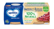 Mellin omogeneizzato fagioli rossi 2 x 80 g