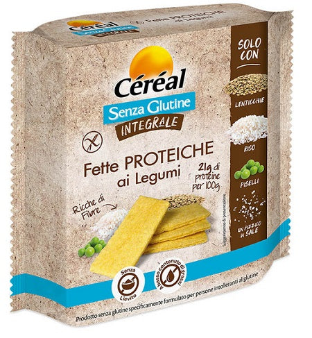 Cereal fette proteiche legumi 100 g