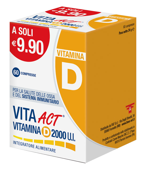 Vita act vitamina d 2000ui 60 compresse