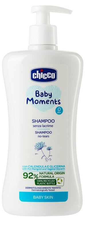 Chicco baby moments shampoo senza lacrime 500 ml