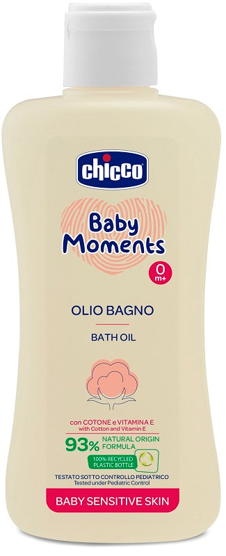 Chicco baby moments olio bagno sens 200 ml