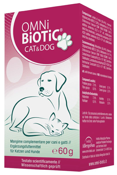 Omni biotic cat&dog barattolo 60 g