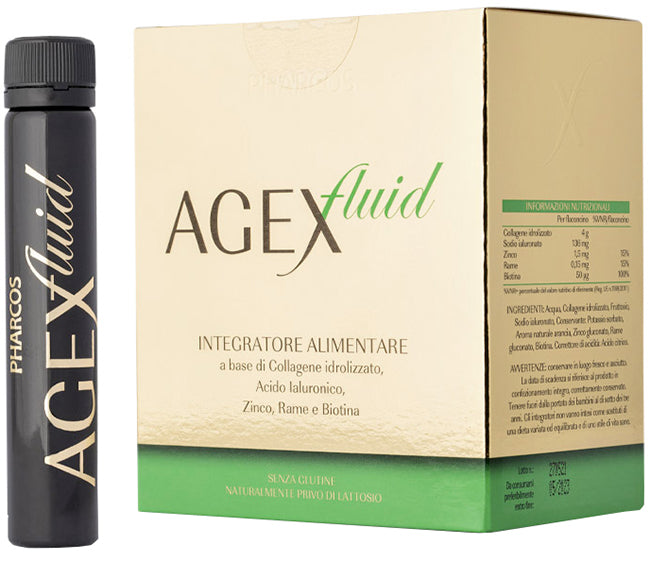Agex fluid pharcos 15 fiale da 25 ml