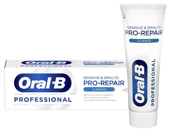 Oralb professional gengive & smalto pro repair classico dentifricio 75 ml