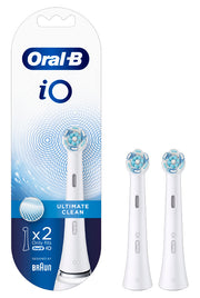 Oralb power refill io ultimate clean white 2 pezzi