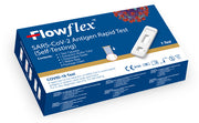Test antigenico rapido covid-19 flowflex autodiagnostico determinazione qualitativa antigeni sars-cov-2 in tamponi nasali mediante immunocromatografia provetta con alluminio