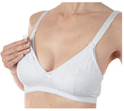 Mammy reggiseno cotone allattamento white 3c