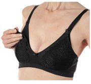 Mammy reggiseno cotone allattamento black 4d