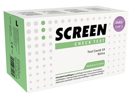 Test antigenico rapido autodiagnostico covid-19 sars-cov-2 campioni salivari selftest covid saliva screen