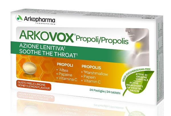 Arkovox propoli miele/limone 24 compresse