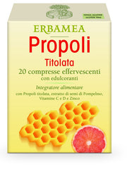 Propoli titolata 20 compresse effervescenti
