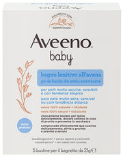 Aveeno baby colloidal polvere bagno 5 x 21 g