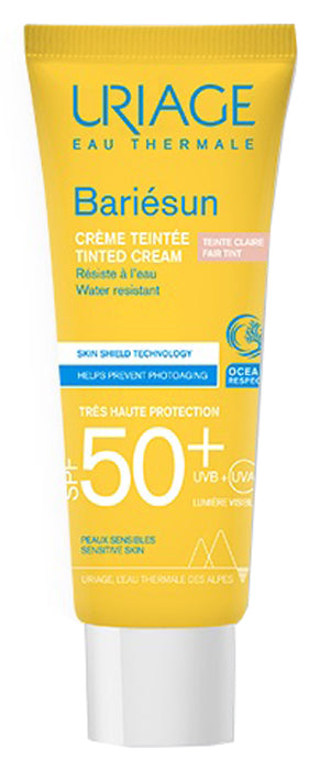 Bariesun spf50+ creme claire teintee 50 ml