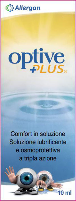 Optive plus soluzione oftalmica 10 ml