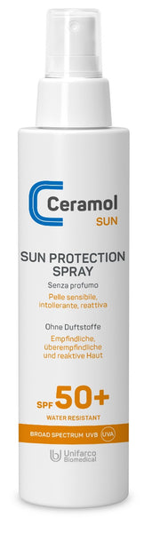 Ceramol sun protection spray spf50+ 150 ml