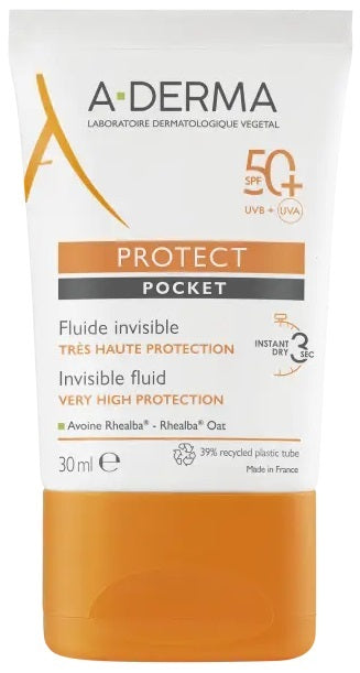 Aderma a-d protect fluido pocket spf 50+ 30 ml