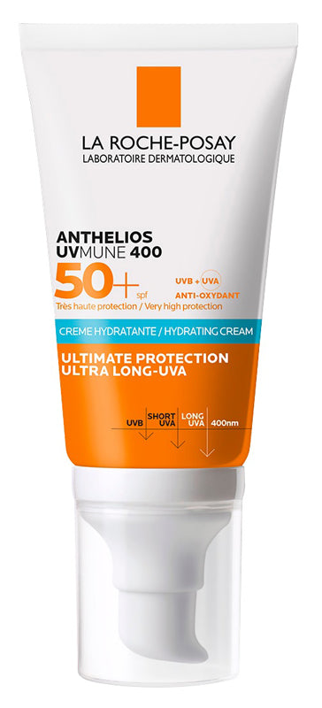 Anthelios uvmune crema idratante spf50+ senza profumo 50 ml