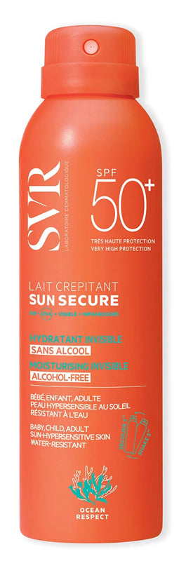 Sun secure lait crepitant spf50+ 200 ml