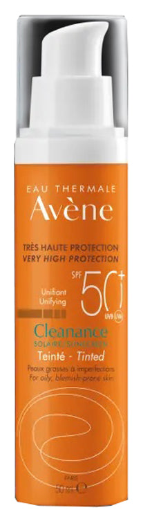 Avene sol cleanance spf50+ colorato nuova formula 50 ml