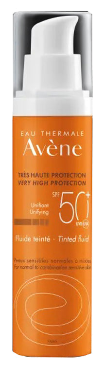 Avene sol fluido spf50+ colorato nuova formula 50 ml