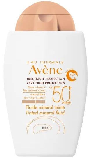 Avene sol fluido minerale spf50+ nuova formula 40 ml