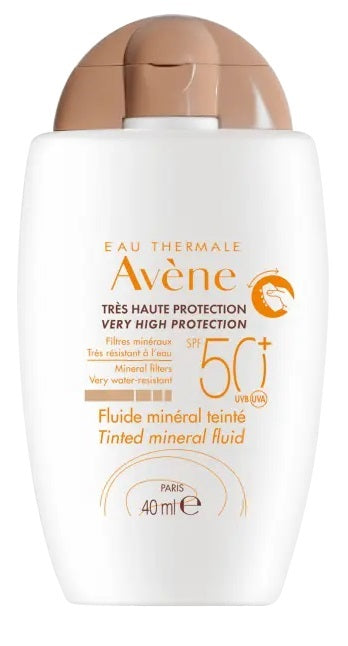 Avene sol fluido minerale spf50+ colorato nuova formula 40 ml