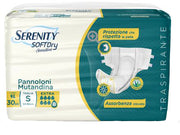 Serenity pannolone mutandina sd sensitive extra taglia l 30 pezzi