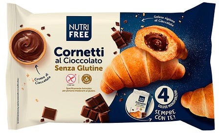 Nutrifree cornetti cioccolato 4x60 g