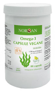 Norsan omega 3 vegano 80 capsule