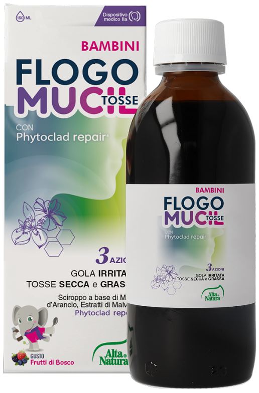Dm flogomucil tosse bambini 150 ml