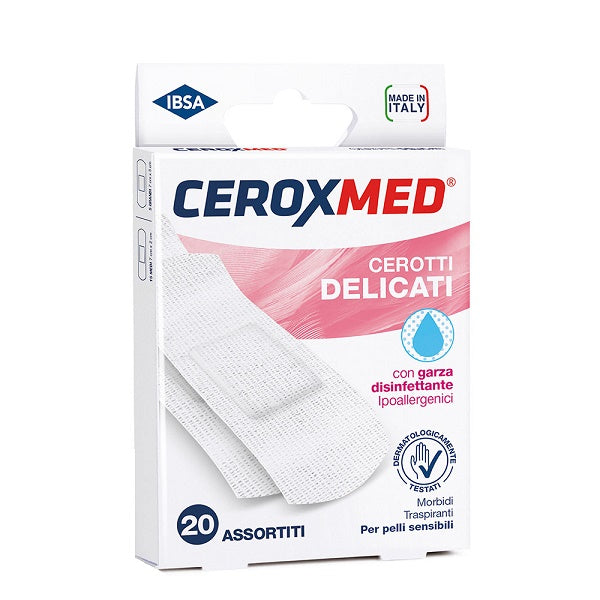 Cerotti delicati ceroxmed assortiti 20 pezzi