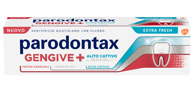 Parodontax gengive+alito extra fresh 75 ml