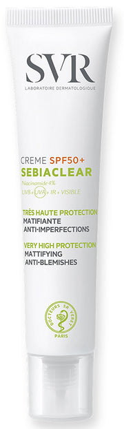 Sebiaclear crema spf50+ 40 ml