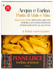 Nutri te' penne lisce acqua e farina mais e riso 250 g