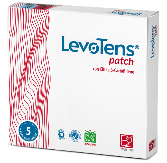 Levotens patch cutaneo monouso 5 pezzi