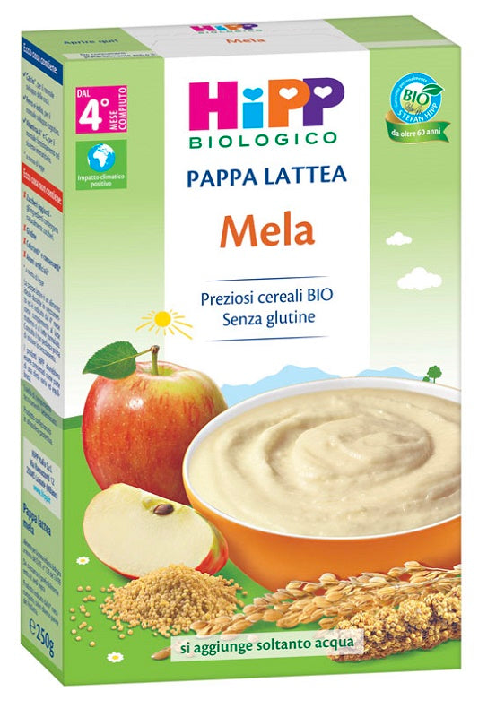 Hipp bio pappa lattea mela 250 g