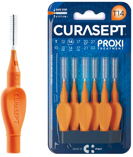 Curasept proxi t14 arancio/orange 6 pezzi