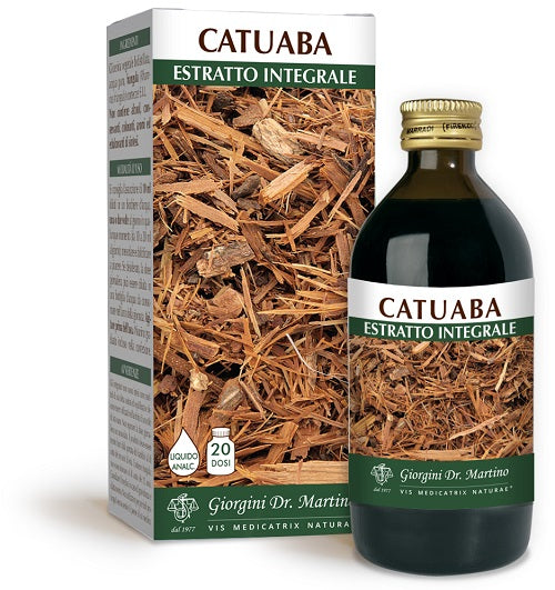Catuaba estratto integrale liquido analcolico 200 ml
